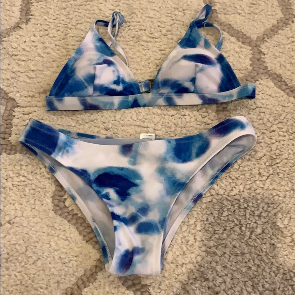 Boutique tie dye bathing suit